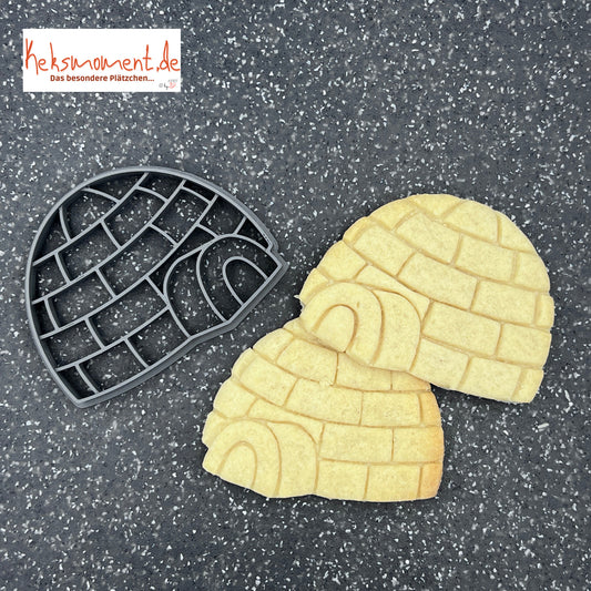 Iglu Keksausstecher - cookie cutter