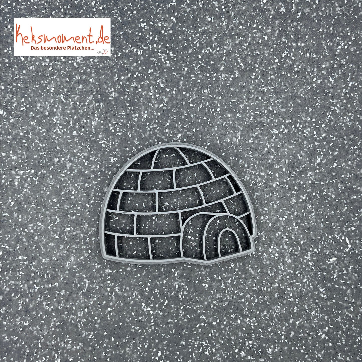 Iglu Keksausstecher - cookie cutter