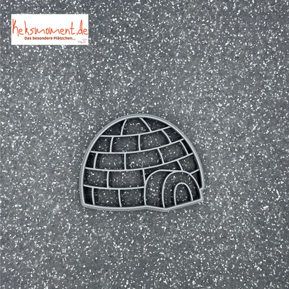 Iglu Keksausstecher - cookie cutter