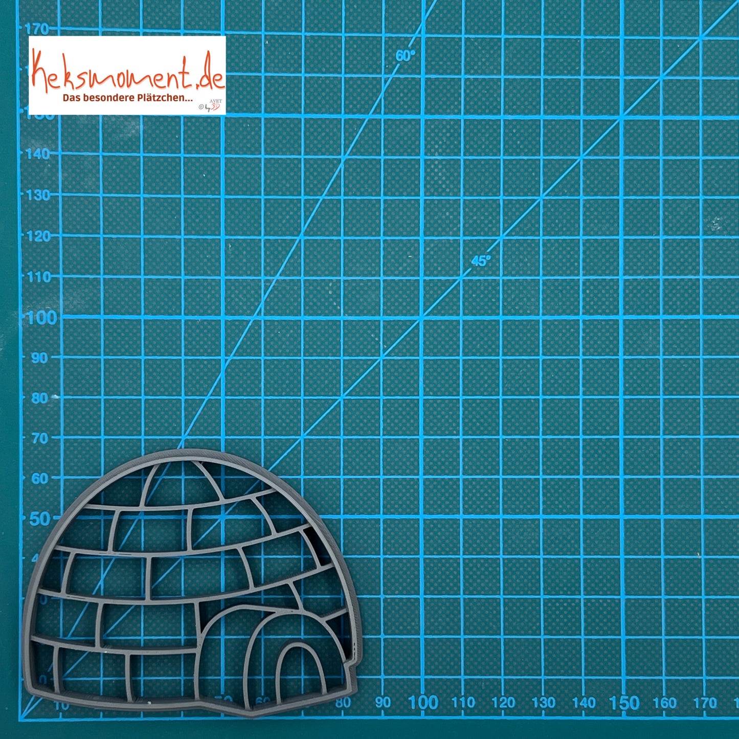 Iglu Keksausstecher - cookie cutter