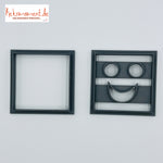 Lade das Bild in den Galerie-Viewer, Terrassenkeks Smiley &quot;Quadratisch&quot;
